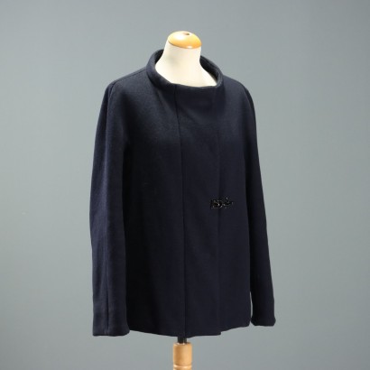 Fay Jacket Wool Polyester UK Size 8 Italy Second Hand