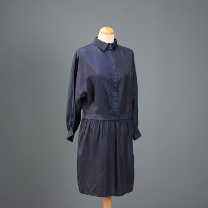 Marni Chemisier Dress Silk Acetate UK Size 8 Second Hand