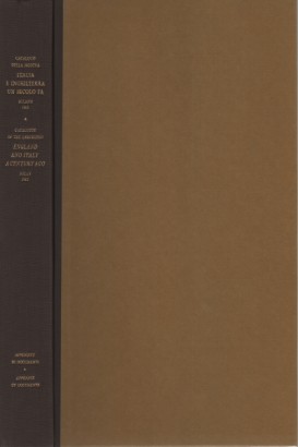 Italia e Inghilterra un secolo fa - England and Italy a century ago