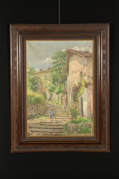 Pompilio Seveso 1877 1949 Arte Ottocento dimanoinmano