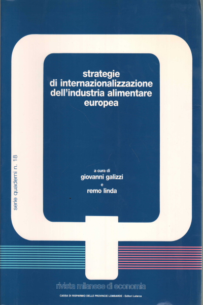 Strategie di internazionalizzazione dell&apos;industria alimentare europea