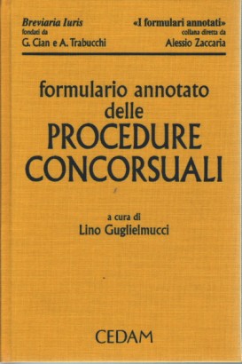 Formulario annotato delle procedure concorsuali