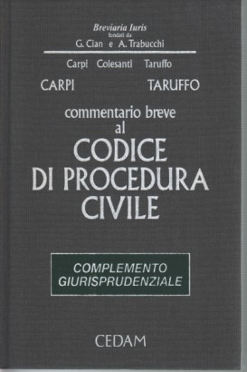 Commentario breve al codice di procedura civile