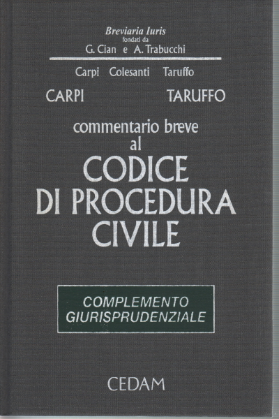 Commentario breve al codice di procedura civile