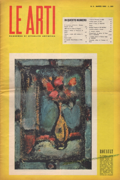 Le Arti. N. 3 - Marzo 1962, AA.VV.