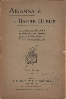 Arianna e Barbe-Bleue