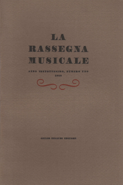 El Festival de Música del Año vigésimo octavo de 1958 (4 v, AA.VV.