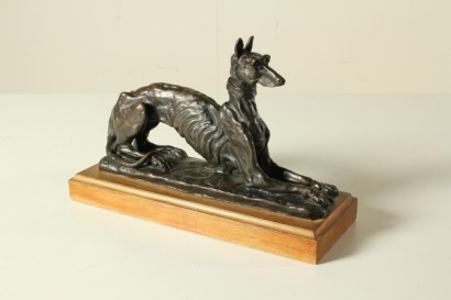 art, twentieth century, bronze of Antonio Ligabue, Antonio Ligabue, Greyhound of Antonio Ligabue, #dimanoinmano, #arte, #artecontemporanea, #AntonioLigabue, #bronzodiAntonioLigabue