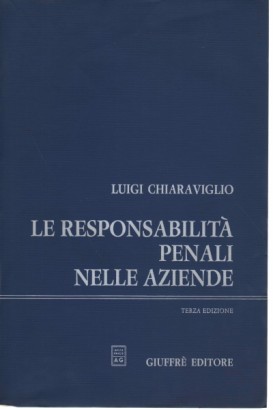 La responsabilità penale nelle aziende