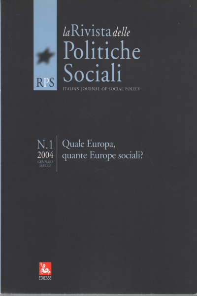 Das Journal of Social Policies n. 1. Januar -, AA.VV.