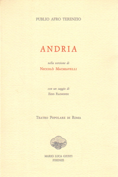 Andria, Publio Afro Terenzio