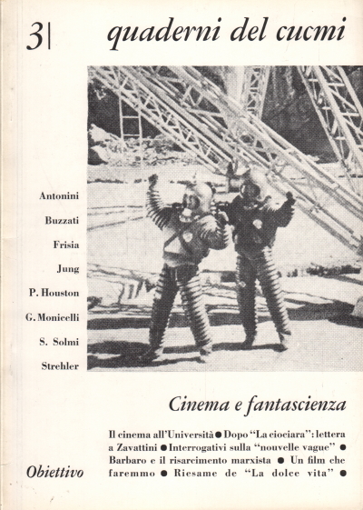 Quaderni del CUCMi 3. Cinema e fantascienza, AA.VV.