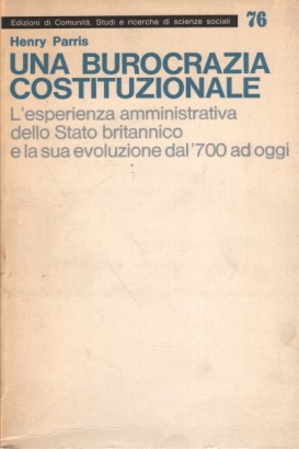 Una burocrazia costituzionale