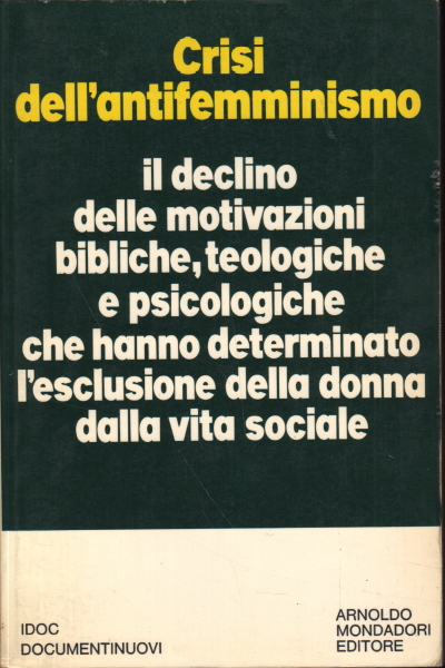 Crise de l'antiféminisme, Fernando Vittorino Joannes