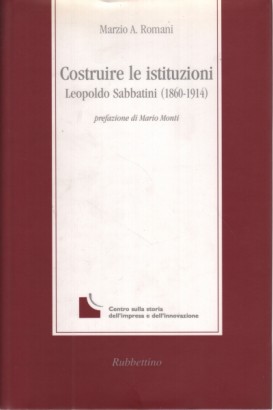 Costruire le istituzioni