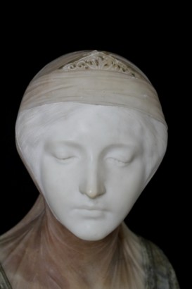 Giuseppe Bessi - busto di Beatrice - particolare