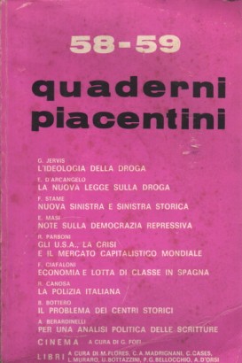 Quaderni piacentini 58-59