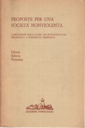 Proposte per una società nonviolenta