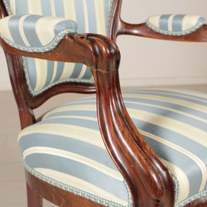 Pair of armchairs Louis philippe - particular