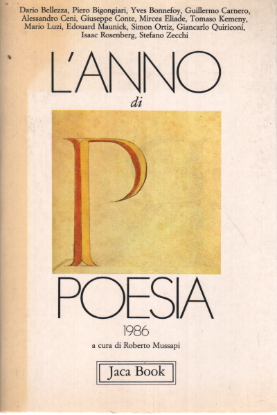 L'anno di poesia 1986, Roberto Mussapi