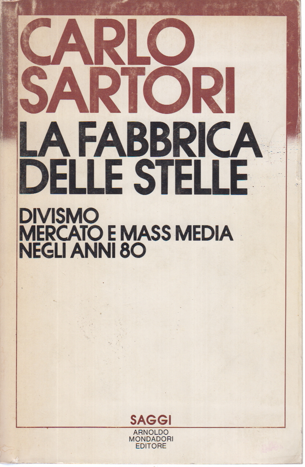 La fábrica de estrellas, Carlo Sartori