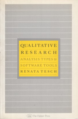 Qualitative research: Analysis Types and Software Tools