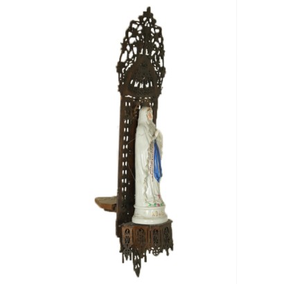 antiquariato, oggettistica, edicole votive, Madonna di Lourdes, statue in porcellana Madonna, #dimanoinmano, #antiquariato, #antichità, #madonna, #statuaporcellana