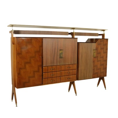 di mano in mano, mobile anni 50, anni 50, mobile da soggiorno, mobile bar, bar vintage, mobile bar vintage, mobile con marmo, arredo vintage, mobile vintage, mobile di modernariato, piano in marmo, ripiano in marmo