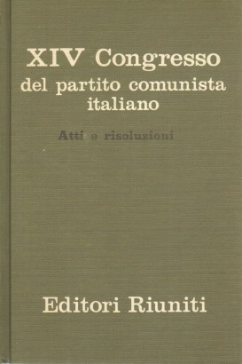 XIV Congresso del partito comunista italiano