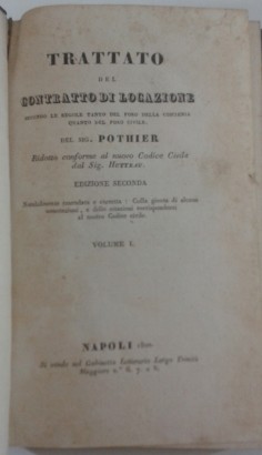 Tratado de arrendamiento regular, Robert Joseph Pothier