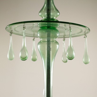 di mano in mano, lampadario a soffitto, lampada antica, lampada antiquariato, lampadario di antiquariato, lampada di murano, vetro colorato di murano, lampada 900, lampadario 900