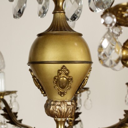 di mano in mano, coppia di lampadari a soffitto, lampadari a soffitto, lampadari antichi, lampadari di antiquariato, lampadari in cristallo, lampadari in bronzo, lampadari 900, lampadari primi 900, lampadari inizio 900