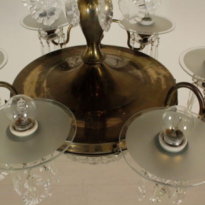 di mano in mano, lampadario da soffitto, lampadario con cristallo, lampadario in bronzo, lampadario vintage, lampadario di design, lampadario del 900, lampadario del novecento, lampadario italiano