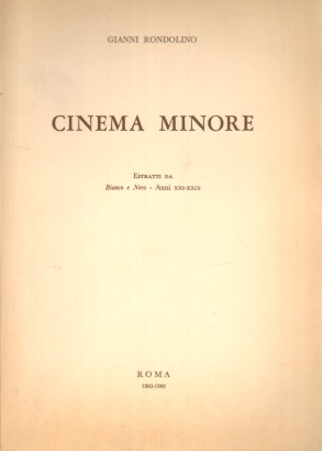 Cinema minore