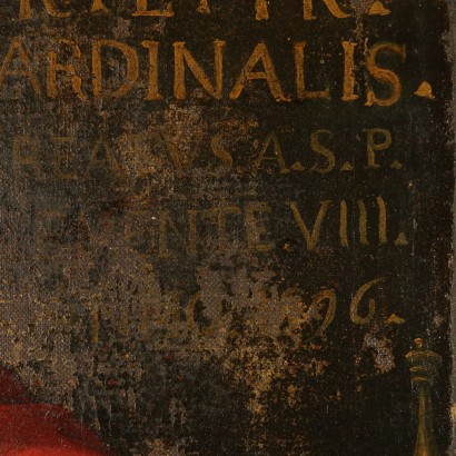 Portrait d'un cardinal-détail
