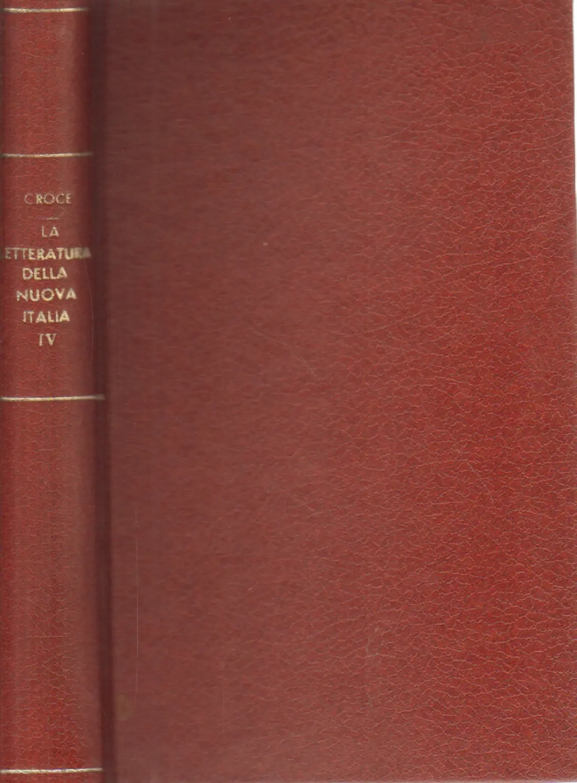 La Letteratura Italiana. Vol. I, Vol. II, Vol. III, Vol. IV - Benedetto  Croce - Libro Usato - Laterza - Collezione Scolastica