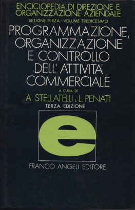 Programmazione, organizzazione e controllo dell'attività commerciale