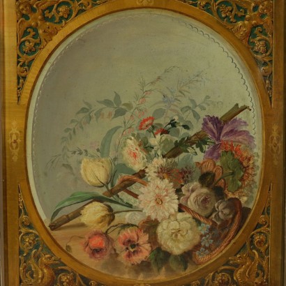 Coppia di Nature Morte con Fiori