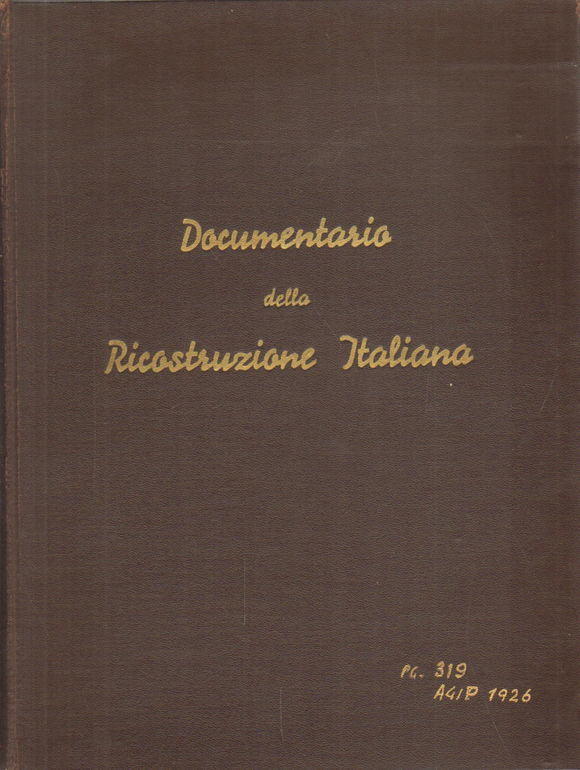 Documentario della ricostruzione italiana, Corrado Maria Errichelli Egidio Liberti