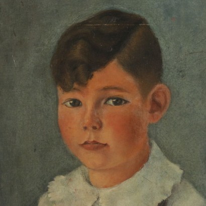 Arte Novecento-Ritratto di Bambino, 1932-particolare