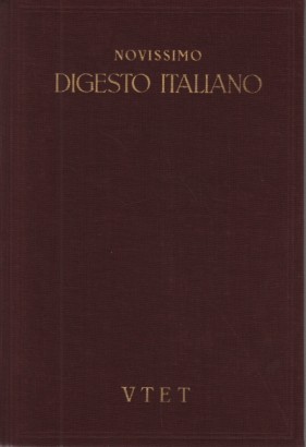 Digesto italien Novissimo. Tome IV : CONF-CRE, Antonio Azara Ernesto Eula