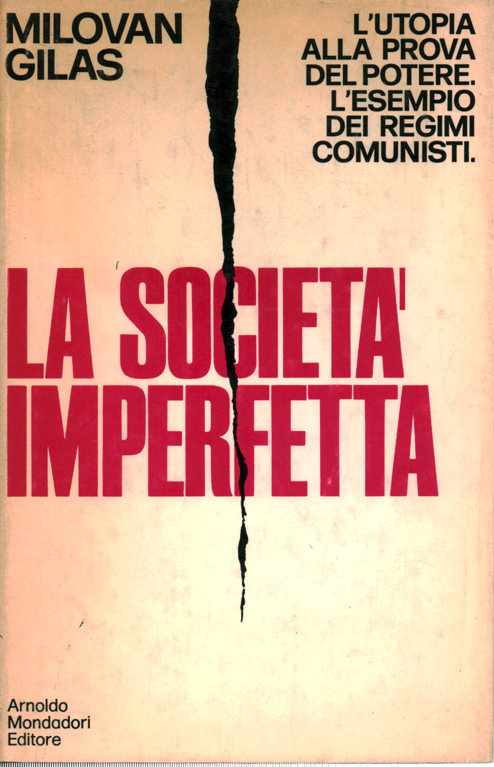 La societ&#224; imperfetta