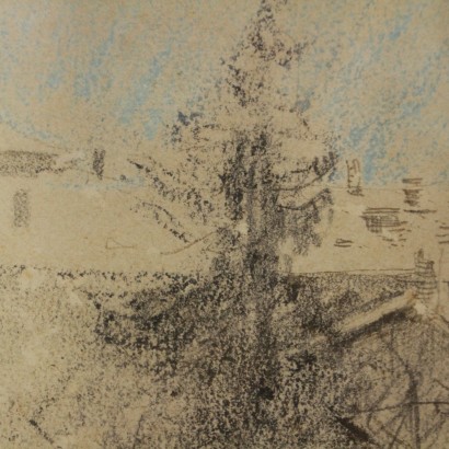 The drawing attributed to Moses White-detail