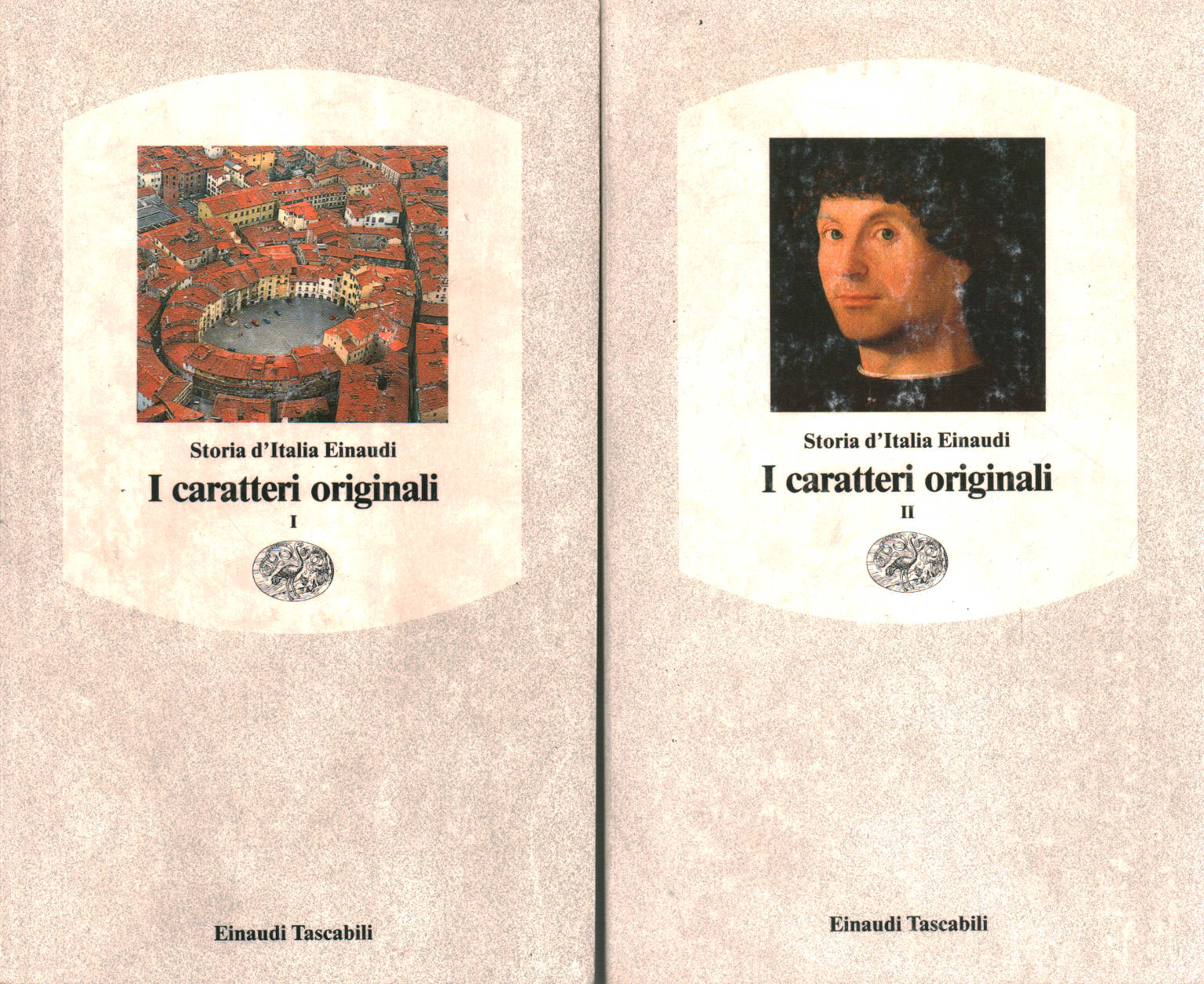 I caratteri originali (2 Volumi), Ruggiero Romano Corrado Vivanti