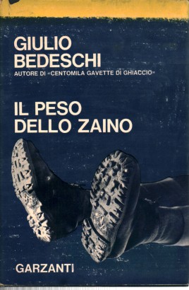 Il peso dello zaino, Giulio Bedeschi