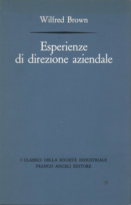 Esperienze di direzione aziendale