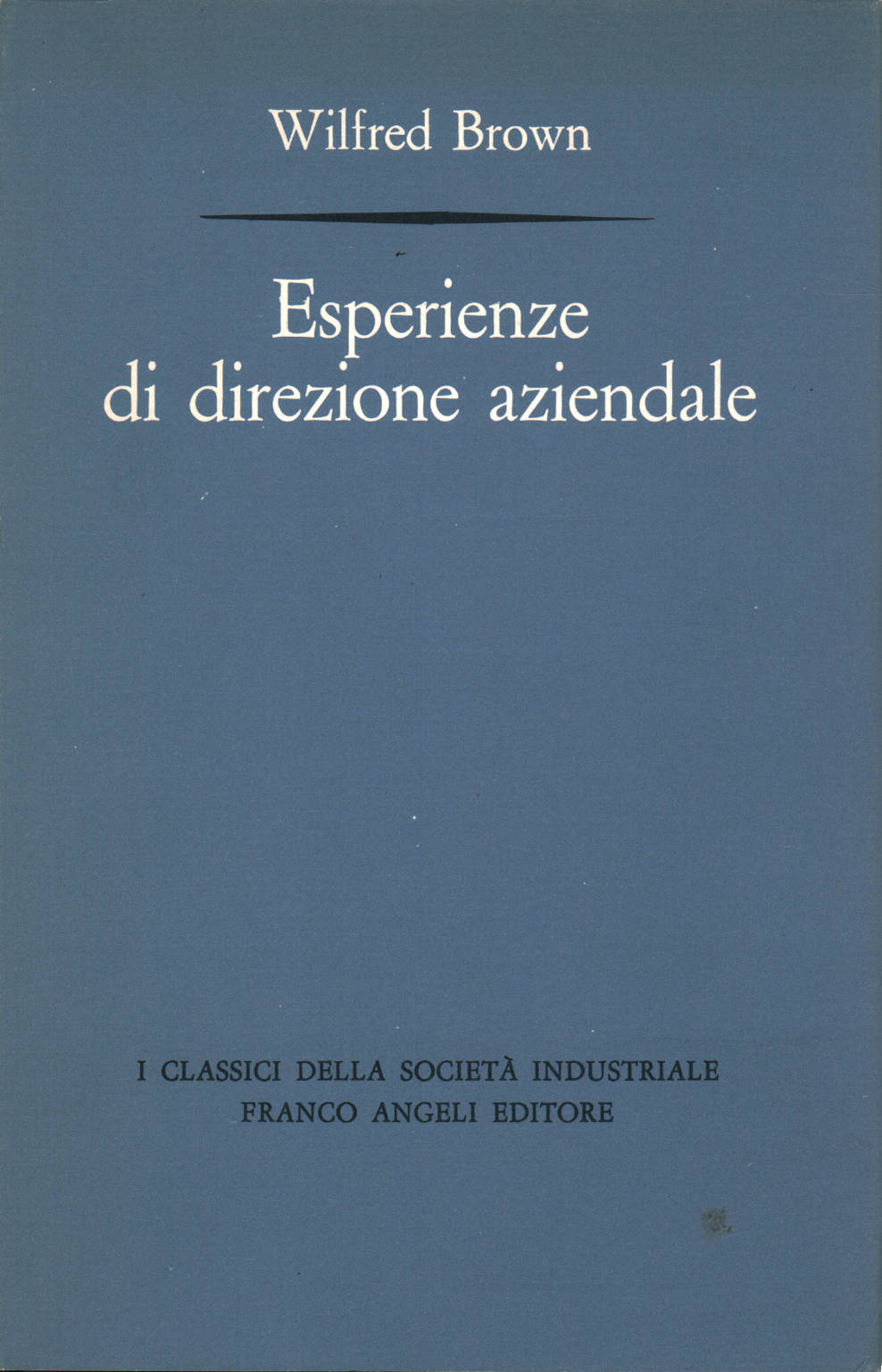 Esperienze di direzione aziendale