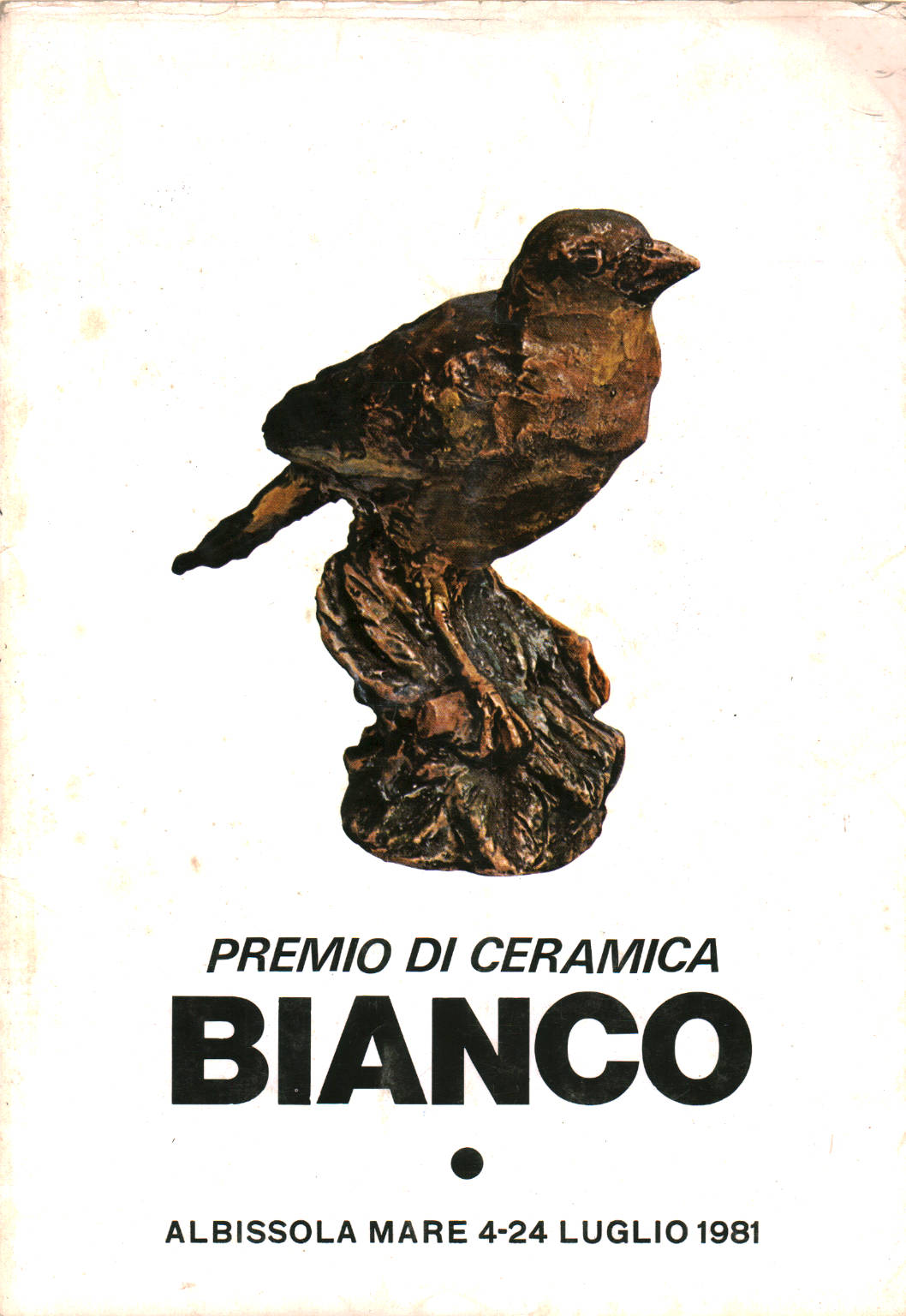 Premio di ceramica bianco, AA.VV