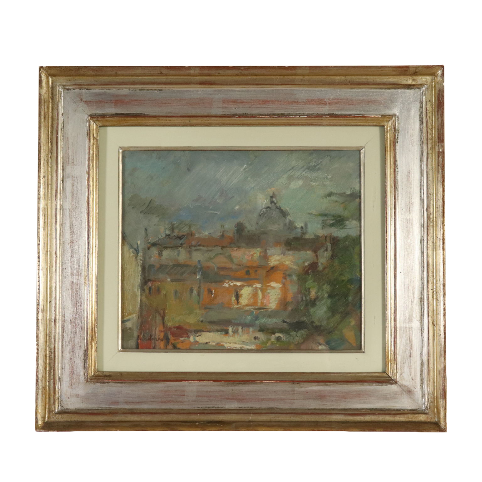 Glimpse by Ezio Pastorio Venice Oil on Board 1966, Venice,1966, Art ...