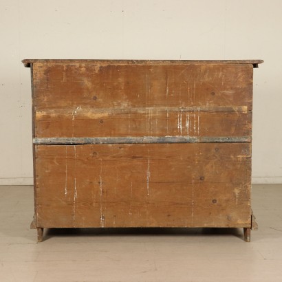 Chest of Drawers Scented Cedar Bronze Handles Italy Early 1700s